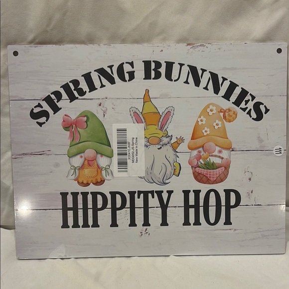 Other - Spring Bunnies Hippity Hop Sign